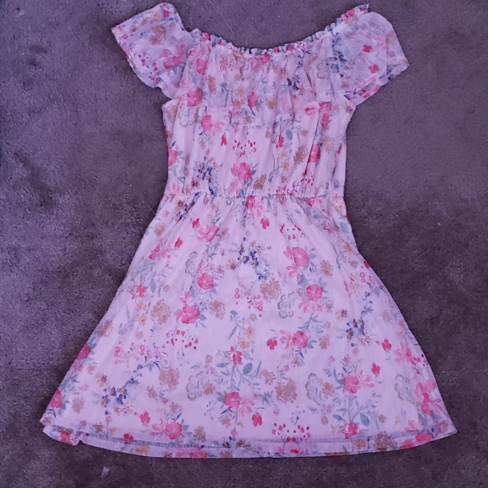 Summer floral dress